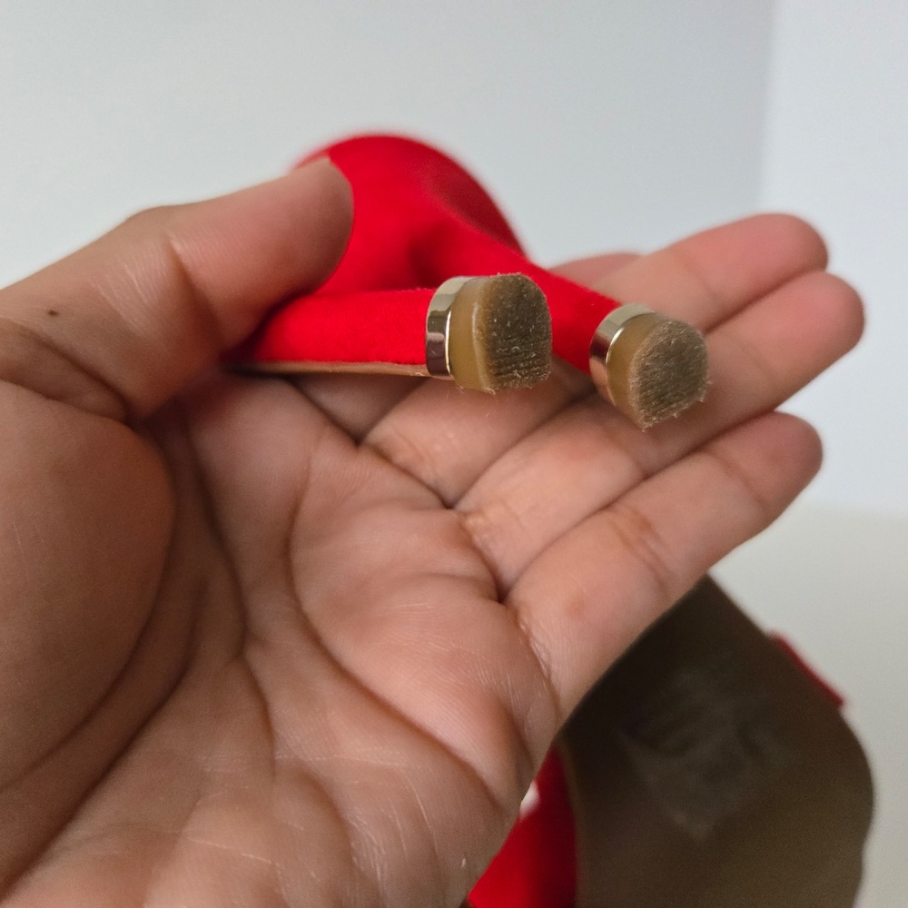 Kenneth Cole Chic Red Slingback Heels - Picture 14 of 17